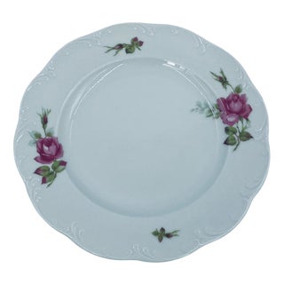 Vintage Rose Monbijou Dessert Plate from Rosenthal, 1985 For Sale