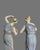 Greek Musicians by James Hadley for Royal Worcester, 1911, Set of 2 For Sale - Image 6 of 18