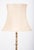 Vintage Danish Brass Floor Lamp with Original Shade, 1960s For Sale - Image 4 of 9