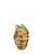 Modern 24k Gold Porcelain Vase | Sculptural Luxury Statement Piece For Sale - Image 4 of 5