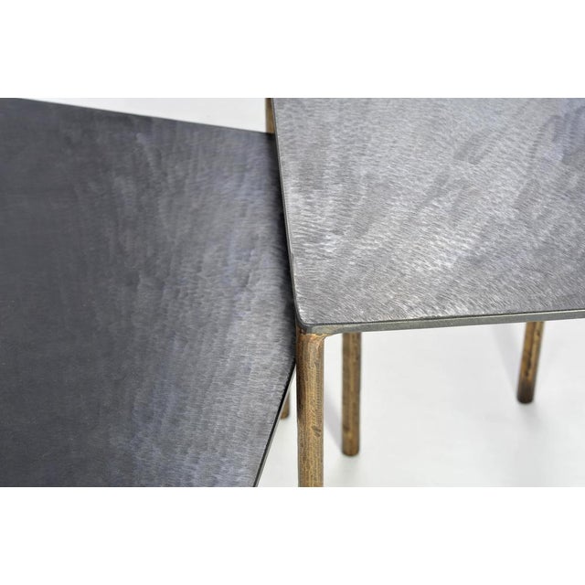 Brass Side Table by Lukasz Friedrich For Sale - Image 12 of 14