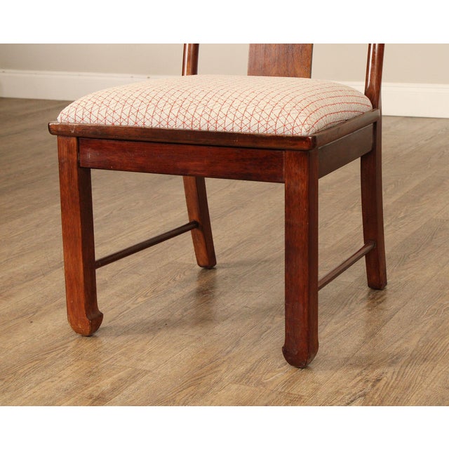 Bernhardt Chinese Style Set of Four Yoke Back Dining Chairs For Sale - Image 17 of 18