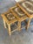 Brown Oak Tile Top Nesting Tables Set of 3 Danish Mid-Century Modern Side Tables 1970s For Sale - Image 8 of 9