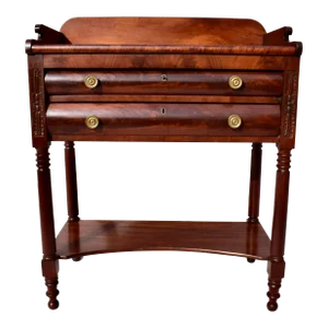 Early 19th C. American Empire Mahogany Sideboard
