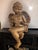 French Putti Cherub Angel Sculpture Sitter For Sale - Image 13 of 17