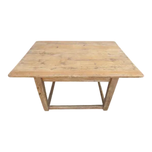 Antique English Country Pine Coffee Table