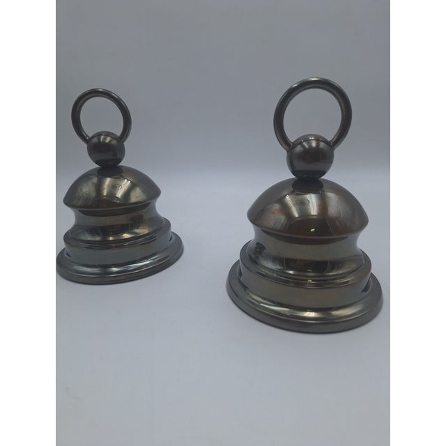 Mid-Century Modern Brass Doorstop by Luigi Caccia Dominioni for Azucena, 1950s For Sale - Image 6 of 11