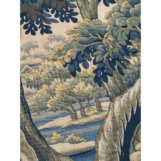 Mid-Century French Jacquard Halluin Tapestry in the style of Aubusson, 1960s For Sale - Image 10 of 18