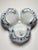 Royal Copenhagen Blue Fluted Full Lace Three-Section Serving Dish No. 1005 For Sale - Image 11 of 12