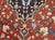 Navy Blue Antique Persian Feraghan Sarouk Rug For Sale - Image 8 of 8