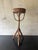 Late 20th Century Vintage Coastal Handcrafted Bamboo & Cane Pedestal Plant Stand For Sale - Image 5 of 6