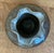 Vintage Original Studio Pottery Ruffle Vase For Sale - Image 4 of 12