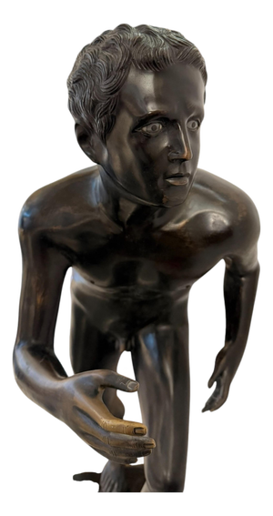 Unknown Artist, Runners from Herculaneum, 20th Century, Bronze, Set of 2