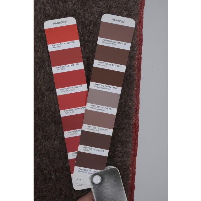 Vintage Turkish Tulu Rug 2'4'' X 6'12'' For Sale - Image 12 of 12