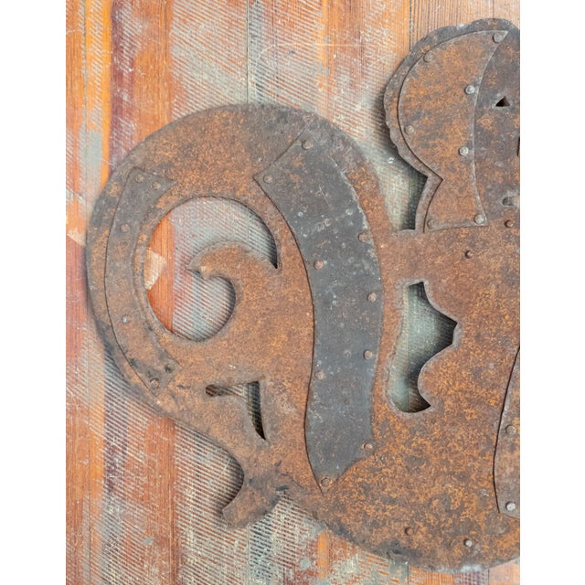 We are selling this great thin sheet metal weathervane. This folk art primitive weathervane depicts Triton god of the sea...