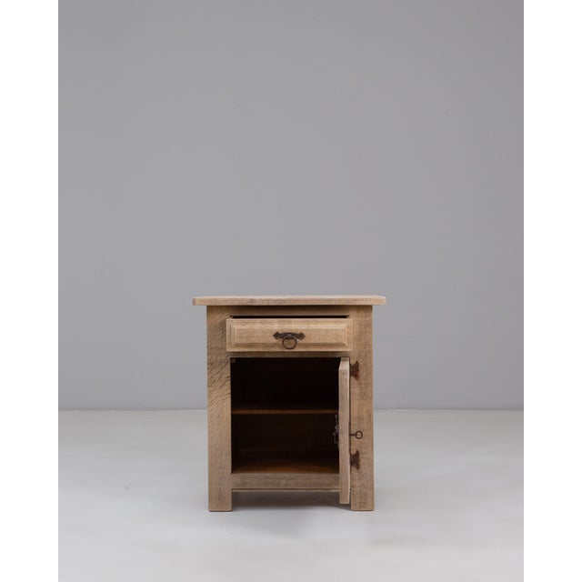 1970s French Oak Buffet With Paneled Door For Sale - Image 17 of 18