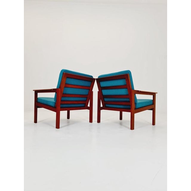 Mid-Century Modern Easy Lounge Chair by Illum Wikkelso for Niels Eilersen, 1960s For Sale - Image 5 of 11