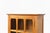 Mission Solid Oak Display Bookcase - Micheals Cherry For Sale - Image 11 of 14