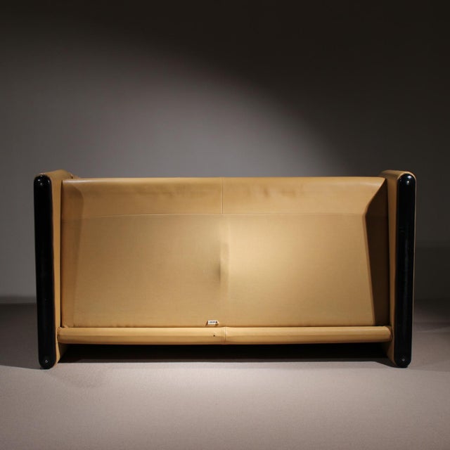 Leather Sofa Maralunga by Vico Magistretti for Cassina, Italy, 1973 For Sale - Image 17 of 18