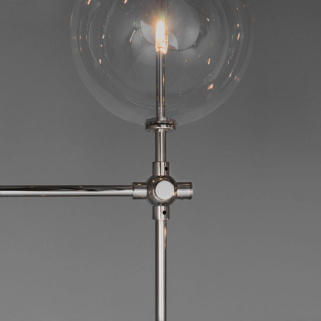 Transparent Soap Floor Lamp For Sale - Image 8 of 12