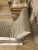 2010s Lounge Chair Velvet Channel Tufting For Sale - Image 5 of 13