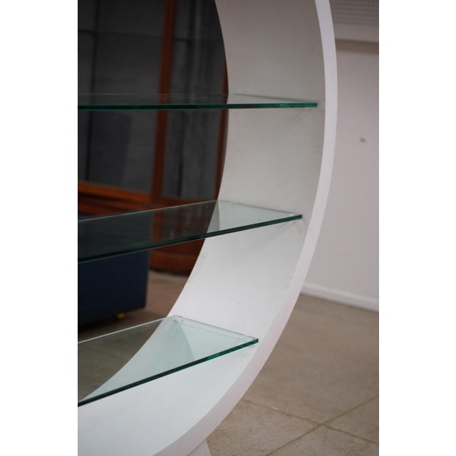 2010s Post-Modern Freestanding Round Etagere For Sale - Image 5 of 9