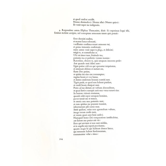 Blue 1968 Salvador Dalí Biblia Sacra "Plange, Virgo, Accinta Sacco" (Lament Virgin, Girded With Sackcloth) For Sale - Image 8 of 10