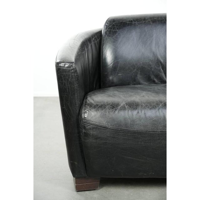 Cowhide Leather 2-Seater Sofa from Aviator For Sale - Image 9 of 14