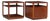 Edward Wormley for Dunbar Pair of Cube End Tables, 1947 For Sale