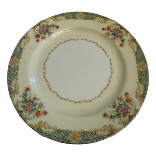 Mid 20th Century Noritake Botanic Rose Floral Decorative Plate For Sale