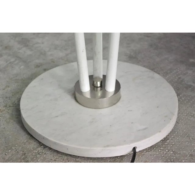 Marble Base Floor Lamp, 1970s For Sale - Image 9 of 12