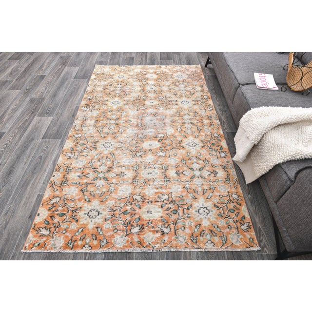 Vintage Turkish Rug in Wool For Sale - Image 13 of 13