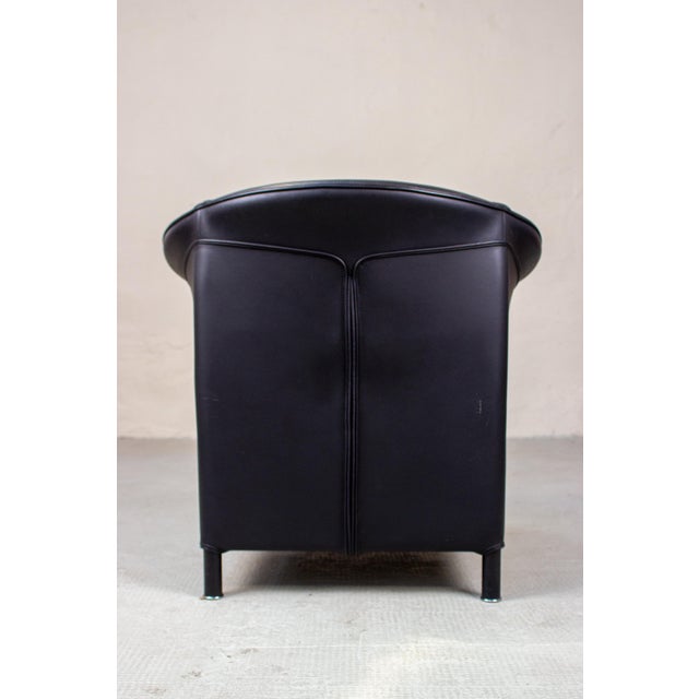 Wittmann Vintage Aura Club Chair by Paolo Piva Chair for Wittmann, 1980s For Sale - Image 4 of 15