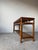 1970's Vintage Coastal Geometric Rattan & Glass Top Console Table For Sale - Image 10 of 16