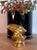 American Vintage Kansas J Hawk Brass Paperweight Statue For Sale - Image 3 of 8