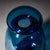 Holmegaard Blue “Capri” Glass Vase by Kastrup Holmegaard, Denmark, 1960s/70s For Sale - Image 4 of 7