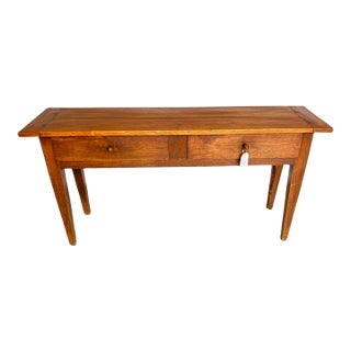 19th Century French Country Console Table For Sale