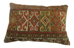 Tribal Vintage Lumbar Rug Pillow