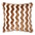 Schumacher X Miles Redd The Wave 20" Pillow in Camel For Sale