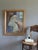 Mid-Century Modern 1955 Mid-Century Modern 'A Moment to Herself' Vintage Swedish Figurative Oil Painting, Framed For Sale - Image 3 of 12