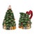 Spode Christmas Tree Figural Sugar and Creamer Set For Sale - Image 9 of 9