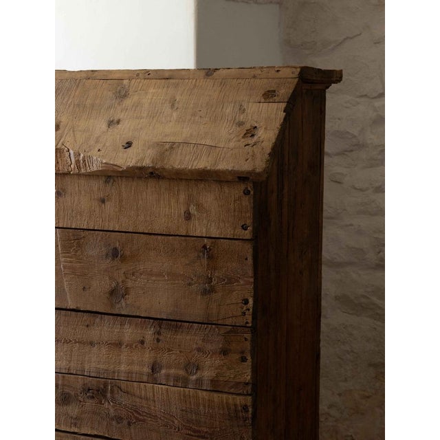 Light Yellow Antique Cabinet, 18th Century For Sale - Image 8 of 18