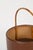 Mid-Century Italian Rattan and Leather Basket, 1970s For Sale - Image 10 of 15