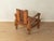 Vintage Brutalist Safari Armchair For Sale - Image 9 of 9
