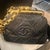A Rare 1990s Black Satin Silk Evening Bag by Chanel For Sale - Image 12 of 17