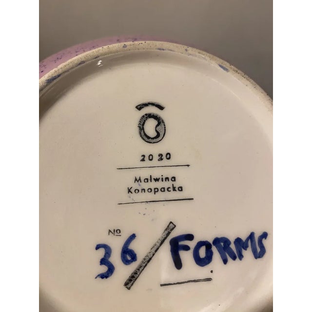 Modern Ceramic Vase by Malwina Konopacka, 2021 For Sale - Image 3 of 9