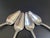 Antique Aurora Royal 1890 Silverplate Fruit Orange Spoons Engraved With "Ella" - Set of 4 For Sale In Las Vegas - Image 6 of 9