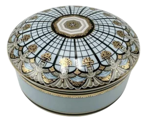 Vintage the Breakers Palm Beach Covered Porcelain Box Hotel Florida