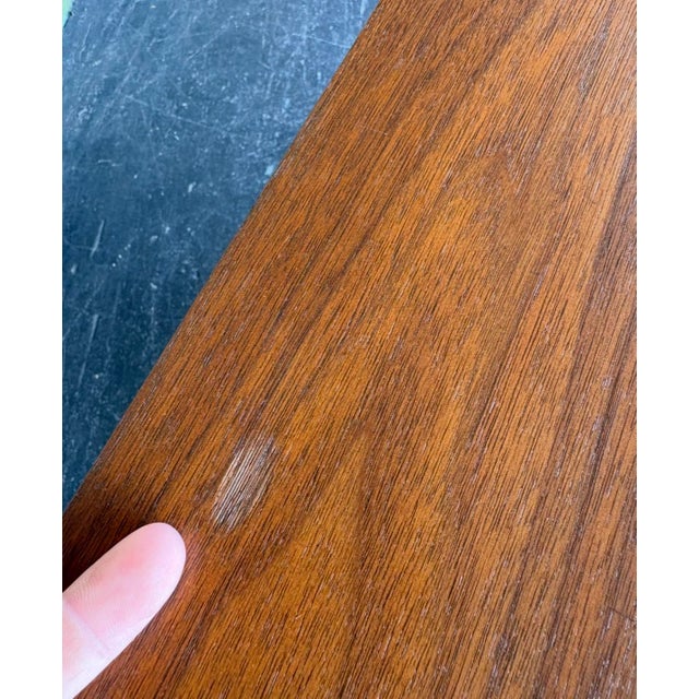 Fully-Refinished Mid Century Stanley Desk For Sale - Image 9 of 12