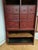 Antique Burgundy-Colored Pharmacy Chest of Drawers, 1890s For Sale - Image 15 of 18